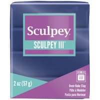 Picture of Sculpey Iii Polymer Clay, 2oz, Navy Pearl