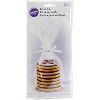 Picture of Wilton Cookie Favor Kit, 8 Pack, Clear