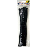 Picture of Craft For Kids Chenille Stems, 12", Pack Of 40, Black