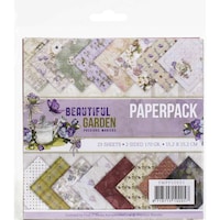 Find It Trading Precious Marieke Paper Pack 6X6in, 23 Pack, Beautiful