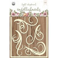 Picture of P13 Die Cut Chipboard Embellishments, 4X6in, Always & Forever