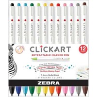 Picture of Zebra Penzebra Clickart Retractable Marker