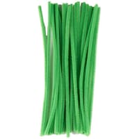 Picture of Midwest Designtouch Of Nature Chenille Stems, 6Mmx12", Pack Of 25, Kelly Green