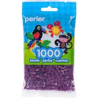 Perler Beads, Pack Of 1000, Mulberry