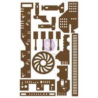 Picture of Prima Marketing Laser Cut Chipboard, All The Parts, 15 Pcs