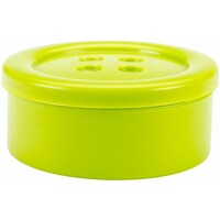 Blumenthal Lansing Button Shaped Storage, 3.25in, Lime, Small