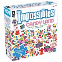 Picture of University Games Candy Land Impossible Jigsaw Puzzle, 750pcs