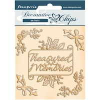 Picture of Stamperia Decorative Chips, 5.5X5.5in, Memories