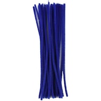 Picture of Midwest Designtouch Of Nature Chenille Stems, 6Mmx12", Pack Of 25, Royal Blue