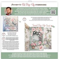 Stamperia Tunnel Pop-Up Card Kit, House Of Roses