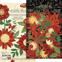 Picture of Graphic 45 Staples Flower Assortment, Shades Of Red