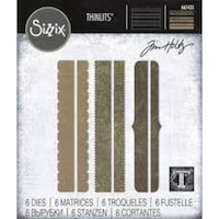 Picture of Decorative Trims Thinlits Die By Tim Holtz