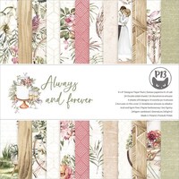 Picture of P13 Always And Forever 6X6 Cardstock, Paper Pad