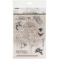Picture of Studio Light Jenine'S Mindful Art Essentials Clear Stamps, Peony