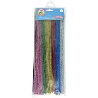 Picture of Craft For Kids Chenille Stems Bumper Pack, Pack Of 100, Glitter