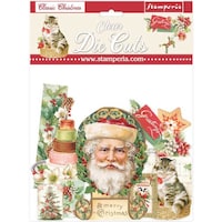Picture of Stamperia Clear Die Cuts, Classic Christmas