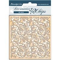 Picture of Stamperia Decorative Chips, 5.5X5.5in, Ramage, Winter Tales