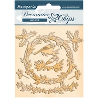 Picture of Stamperia Decorative Chips, 5.5X5.5in, Garland, Romantic Christmas
