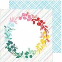 Picture of Pinkfresh Studio Holiday Magic Cardstock, 12X12in, Deck The Halls