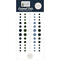Carta Bella Adhesive Enamel Dots, 60 Pack, Welcome Winter