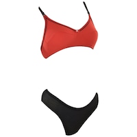 Picture of FIMS Women's Cotton Bra & Panty Set, NKR86387, Red