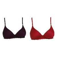 Picture of FIMS Women's Cotton Padded Bra, NKR90046, Pack of 2