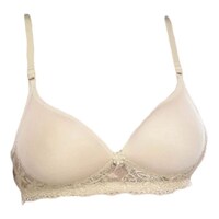 Picture of FIMS Women's Cotton Padded Bra, NKR90178, Beige