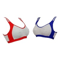 Picture of FIMS Women's Cotton Sports Bra, NKR90334, Set of 2