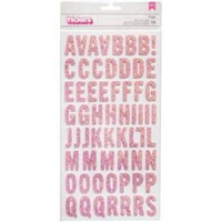 Picture of Tealightful Thickers Stickers, 5.5"X11", Pack of 2 Pack, Alpha, Pink