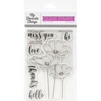 Picture of My Favorite Things Clear Stamps, 4x6 Inch, Flowers In Bloom