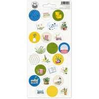 Picture of P13 The Garden Of Books Cardstock Stickers, 4 x9 Inch, No.03