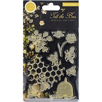 Picture of Craft Consortium A5 Clear Stamps, Tell The Bees, Special Edition