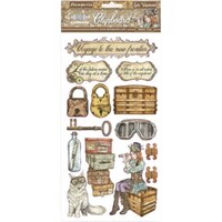 Picture of Stamperia Adhesive Chipboard, 6x12 Inch, Lady Vagabond