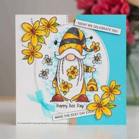 Picture of Woodware Clear Stamps, 4x6 Inch, Birthday Surprise