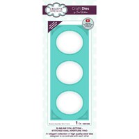 Picture of Creative Expressions Craft Dies, Slimline Stitched Oval Aperture