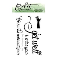 Picket Fence Studios Stamp Set, Life Sucks Without You
