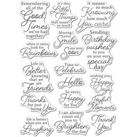 Picture of Memory Box Clear Stamps, Joyful Moments