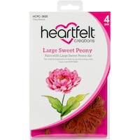 Picture of Heartfelt Creations Cling Rubber Stamp Set, Large Sweet Peony,. 75"