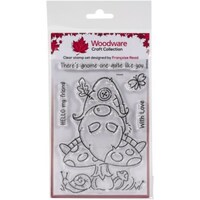 Picture of Woodware Clear Stamps, 4x6 Inch, Forest Gnome
