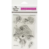 Picture of My Favorite Things Clear Stamp, and Die, Fantasy Florals