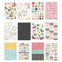 Picture of Simple Stories Sticker Book, Simple Vintage, 12 Sheets