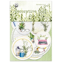 Picture of P13 The Garden Of Books Double Sided Cardstock Tags, No.01, Pack of 9