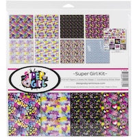 Picture of Reminisce Collection Kit 12x12 Inch,Super Girl