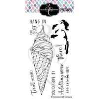 Picture of Colorado Craft Company Clear Stamps, Slimline Ice Cream