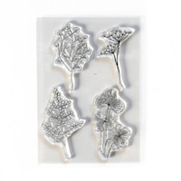 Picture of Elizabeth Craft Clear Stamps, Flowy Florals