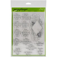 Picture of PoppyStamps, Clear Stamps, Diamond Sentiments