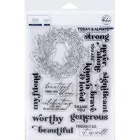 Picture of Pinkfresh Studio Clear Stamp Set, 6x8 Inch, Known & Loved