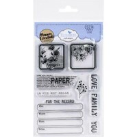Picture of Elizabeth Craft Clear Stamps, Paper Love