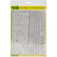 Picture of Birch Press Designs Clear Stamps, Crystal Lingo