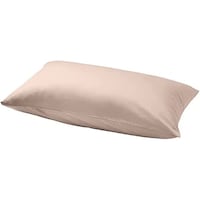 BYFT 180TC Percale Tulip Plain Pillow Cover, 52x73 cm, 12 cm